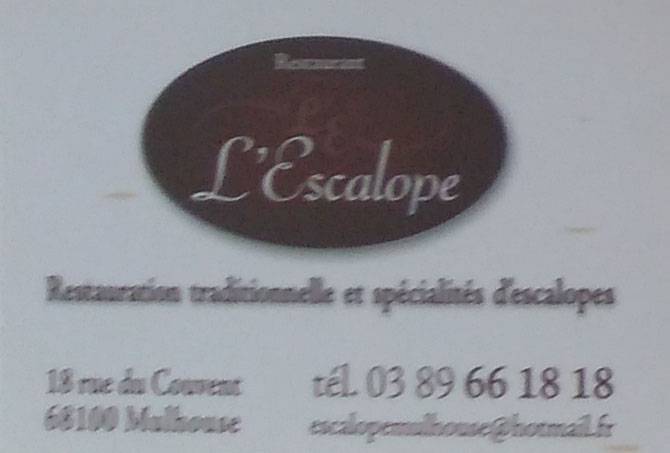 L&#8217;escalope Colmar